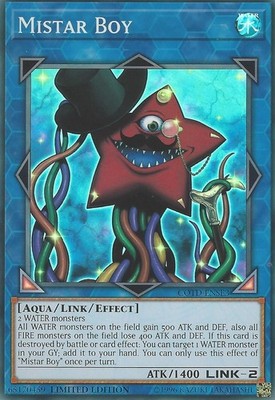 Mistar Boy - COTD-ENSE3 - Super Rare - Limited Edition NM Yugioh Code of the Due