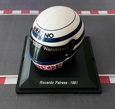 Riccardo Patrese 1981 Arrows Diecast Model F1 Helmet 1/5 Scale Spark Editions