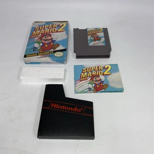Super Mario Bros 2 (NES, 1988) CIB