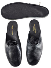 Armando Cabral Deer Skin Slippers with Carry Case