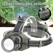 300000LM Super Hell AKKU stirnlampe USB Schei...
