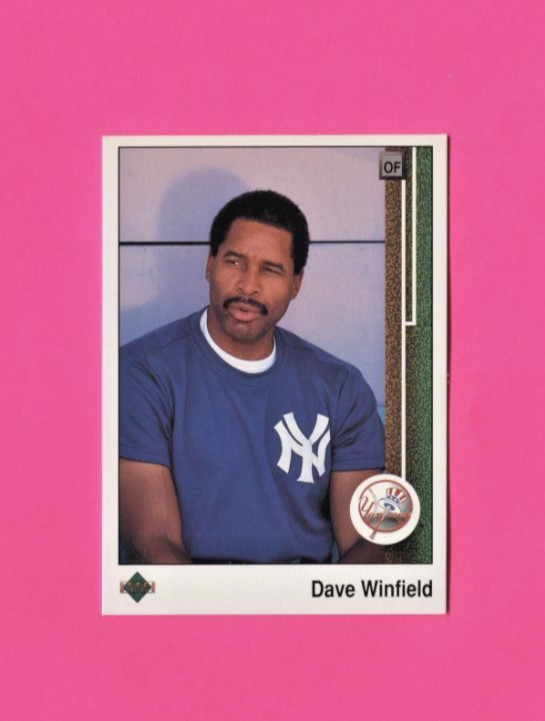 1989 Upper Deck Baseball Dave Winfield ( Yankees ) #349 ( NRMT-NMMT )