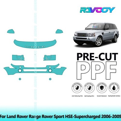 Protection Film PPF For Land Rover Range Rover Sport HSE-Supercharged 2006-2009