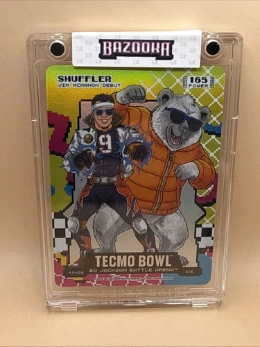 2026 Bo Jackson Battle Arena Tecmo Shuffler 80's RAD - Ice - Jim Mcmahon SSP
