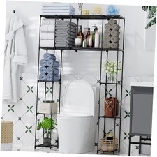 Over The Toilet Storage Cabinet, Premium Bathroom Organizer and Medium-New