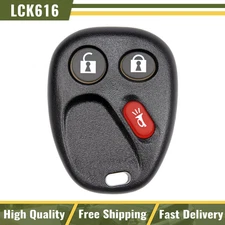 Dorman 13618 Keyless Remote Insert & Case Black for Chevy GMC Cadillac Saturn