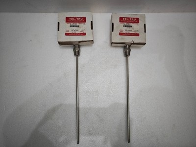TEL-TRU BC450R SS BIMETTALISCHES THERMOMETER 100550C USA SET 2 STCK.