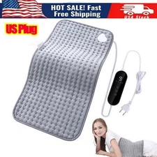 Electric Body Winter Warmer Pad Temperature Control Soothes Muscles Blanket for