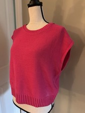 Loft Pink Summer Sweater Size Small