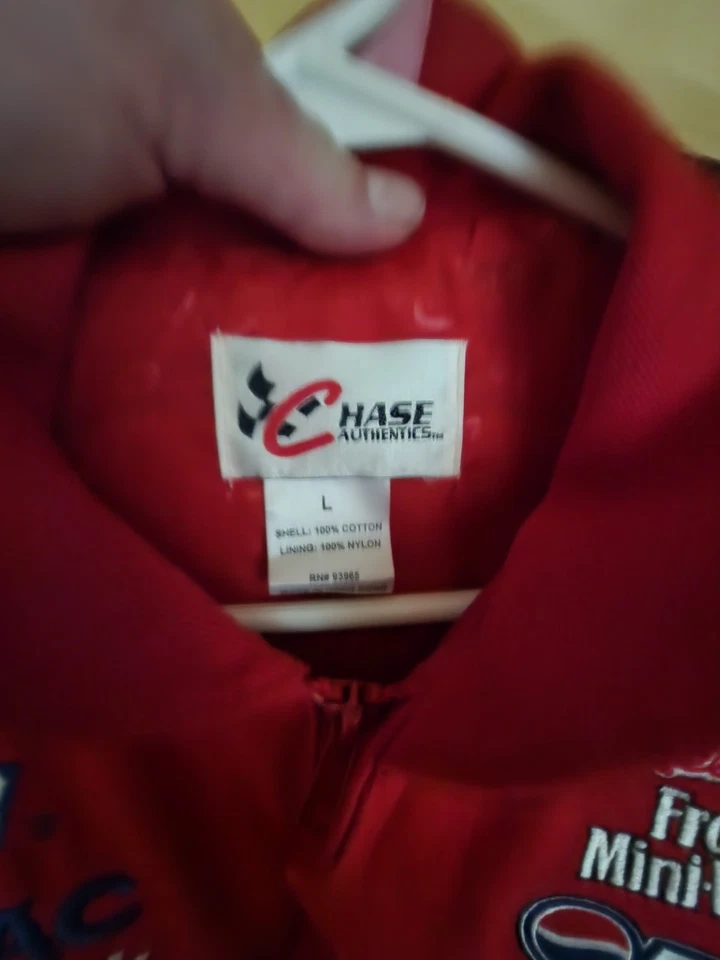 Chaqueta Nascar Arco Iris Jeff Gordon Dupont Vintage Años 90 Talla L Chase Auténtica Foto 3 de 3