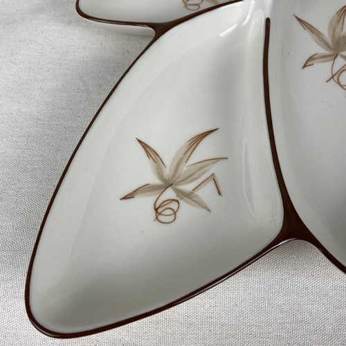 Vintage Winfield California Passion Flower Relish Serving Dish True Porcelain - Picture 14 of 24