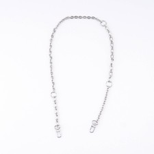 Maje Accessorio Catena Jeans Donna Metallo Argento Taglia Unica Clip