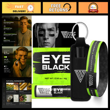 Natural Eye Black Stick - Sports Face Paint for Baseball, Football, Softball, La