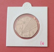 2011 Olympic Volleyball 50p Circulated Coin In Good Condition (a) - Available on eBay