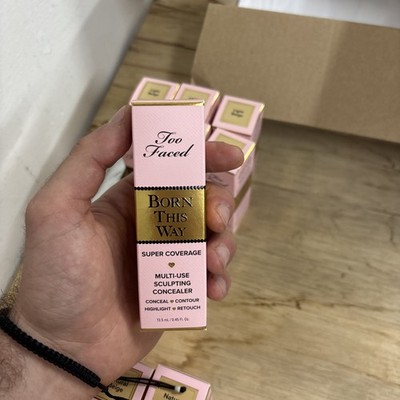 Too Faced Born This Way Super Coverage Multi Use Concealer - Light Beige - NIB