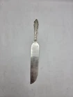 Gorham Richelieu Solid Sterling Silver Cake Knife Mono RB