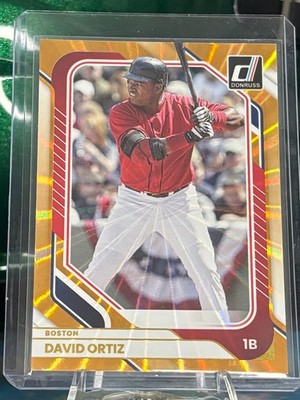 Panini Donruss David Ortiz Gold Laser /299