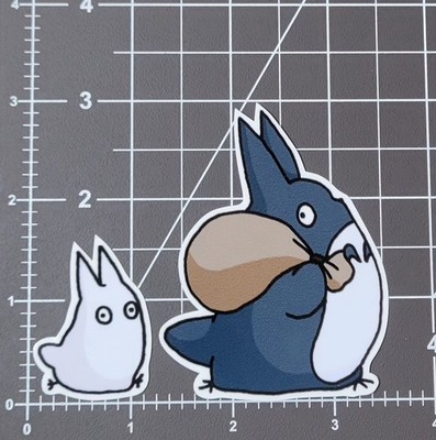 My Neighbor Totoro Medium Totoro 3'' 2 Pack