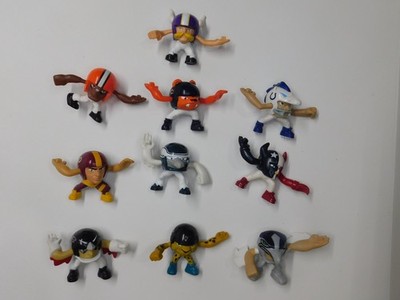 Lot of 10 NFL Rush Zone Figures McDonalds Toys