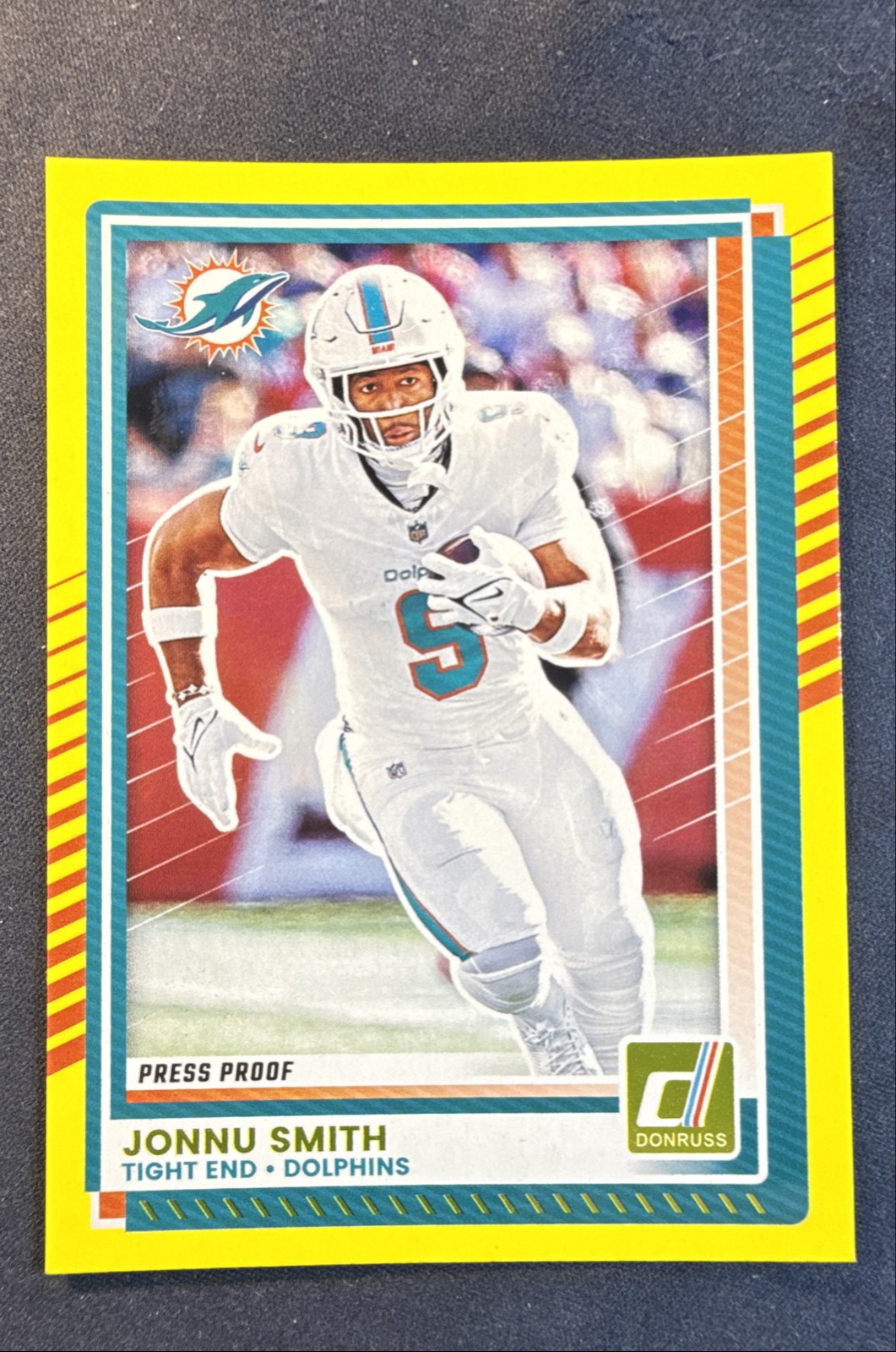 2025 Panini Donruss - Jonnu Smith #267 Press Proof Yellow F13