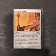 Isochron Scepter HP Mirrodin MR #188 English Regular MTG FREE SHIPPING