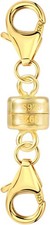 Magnetic Necklace Clasps and Closures 14K Gold Plated 925 Sterling Silver Double
