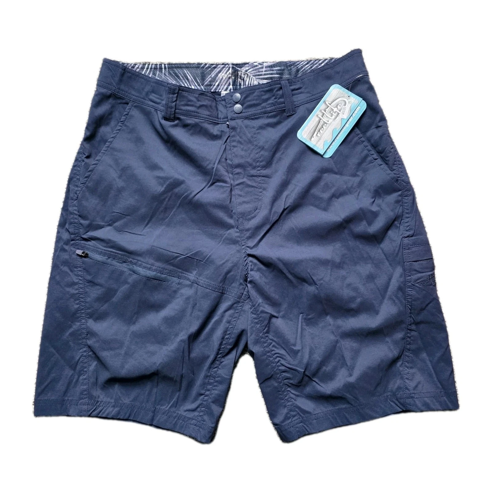 Reel Life Men's Riptide Short Blue - Size M NWT Summer