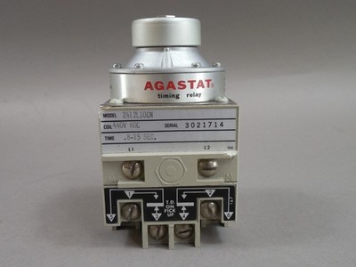 Agastat 2412L10CN Coil Time Delay Relay 440V Shelf Worn