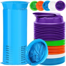 Vomit Bags,50 Pack Emesis Bags Disposable Barf Bags,1000ml Leak Resistant Puk...