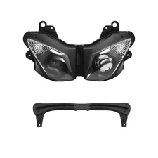 Headlight Headlamp & Stay Fairing Bracket Fit For Kawasaki Ninja ZX10R 2008-2010