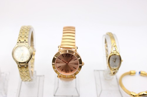 A x25 Vintage Quartz Ladies Gold Tone Wristwatches Inc. Accurist, Sekonda, Timex - Picture 18 of 22