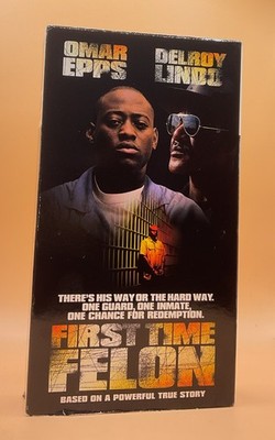 First Time Felon VHS 1998 Omar Epps HBO **Buy 2 Get 1 Free**