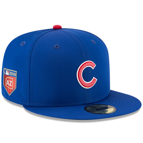 Casquette New Era 5950 Chicago Cubs - Taille 7 1/2 - Gris - Neuf Avec Emballage