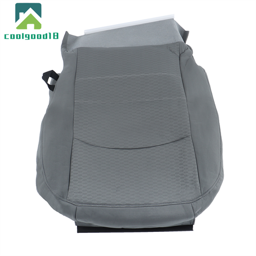 Cubierta de asiento gris para conductor y pasajero Dodge Ram 1500 2500 3500 2013-2018 4 piezas - Imagen 8 de 15