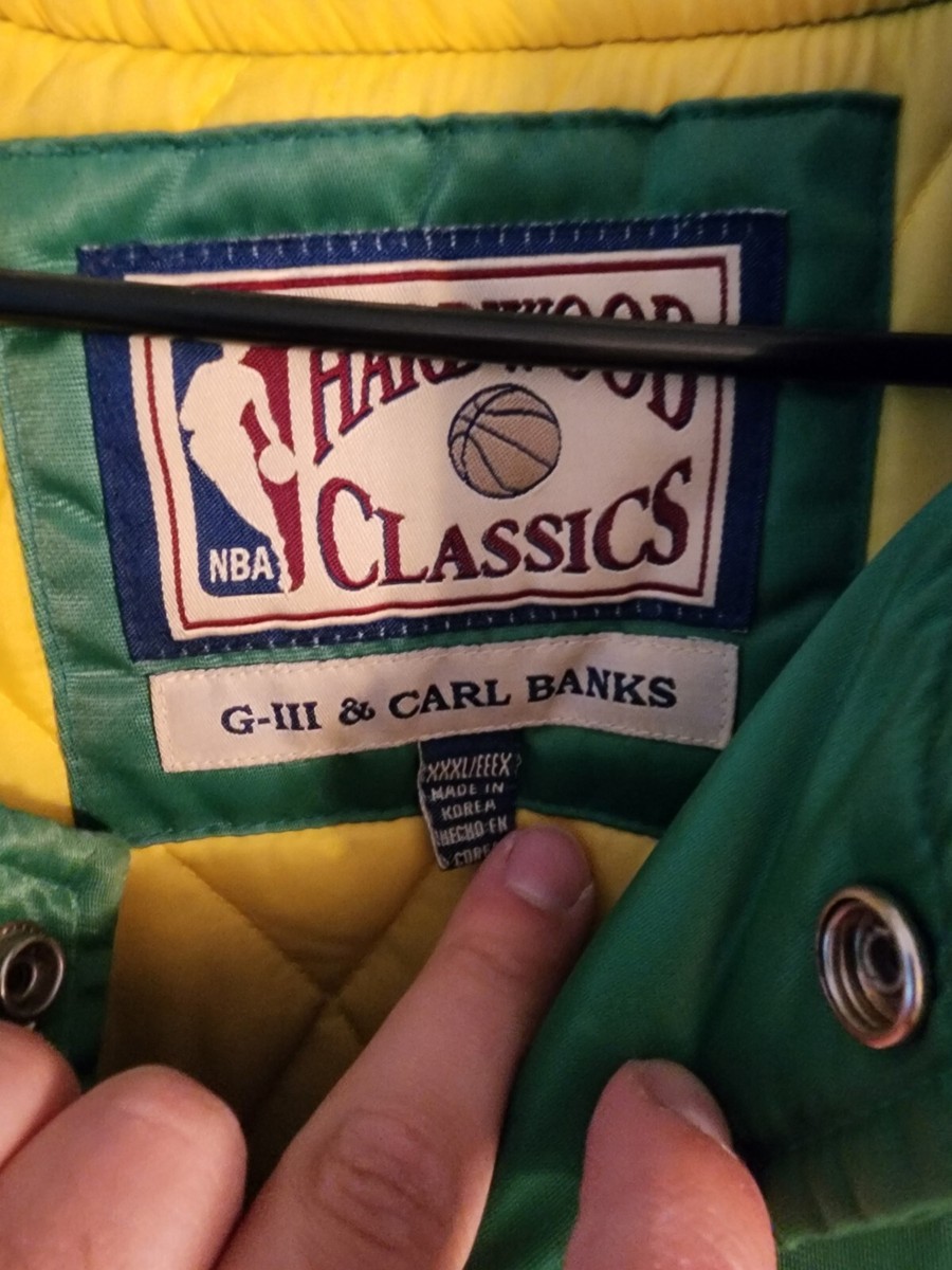 ボストン・セルティックス ジャケット 3XL NBA Hardwood Classics Boston Celtics Jacket Mens 3xl Green