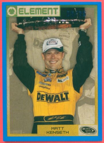 MATT KENSETH 2010 Wheels Element Blue Parallel (05/35) Card # 18