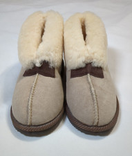 Made by Customade Sheepskin Fur Slippers Womens Size 5 Made in Australia
