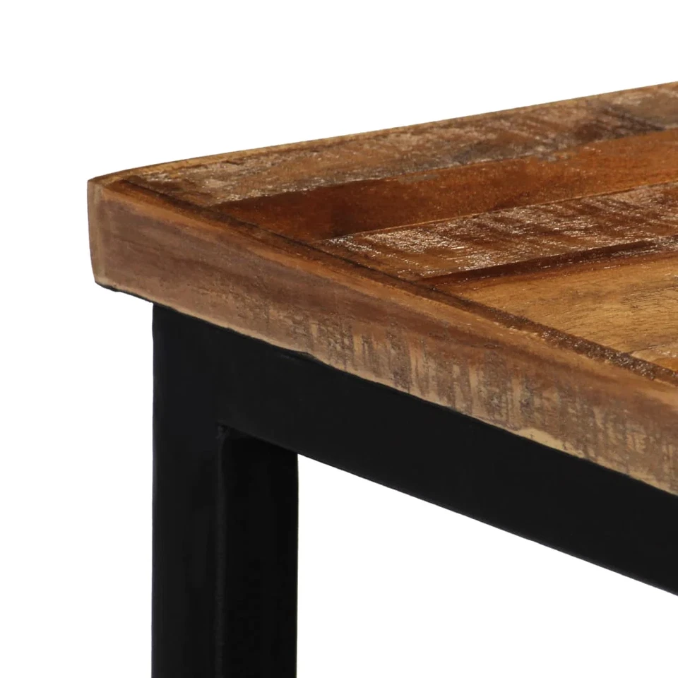 NNEVL Console Table Solid Reclaimed Teak 90x30x76 cm - Image 4 of 4