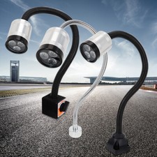 LED Arbeitsleuchte CNC Maschinenlampe Fester Basis/Magnetfuß Schwanenhalslampe