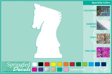 KNIGHT Chess Piece #1 cut vinyl decal car truck window sticker Chess Game
