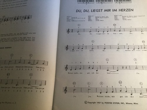 Vintage 1957 Music Books: The Pointer System Gulbransen Electronic Organ #3,4,5 - Picture 3 of 10