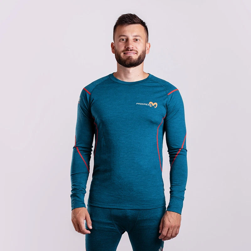 PROGRESS Merinounterwäsche Langarmshirt 100% Merino Funktionsunterwäsche NEU - Bild 4 von 4