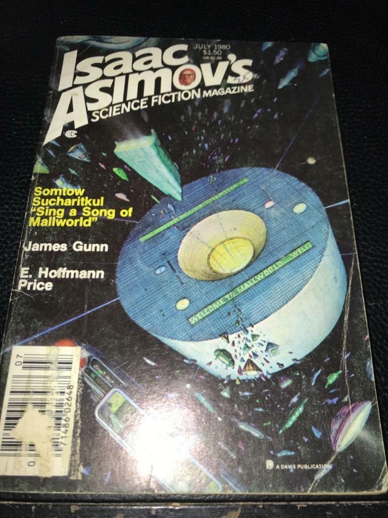 ASTRO　magazine Isaac Asimov's Science Fiction Magazine, July 1980. #7912 | eBay