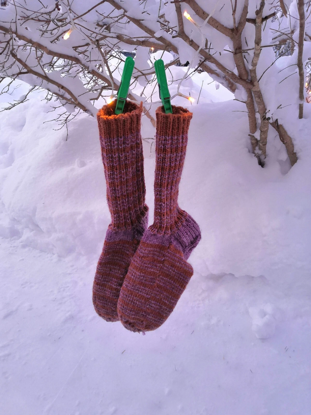 New Handmade cozy & warm wool socks, outdoor or indoor