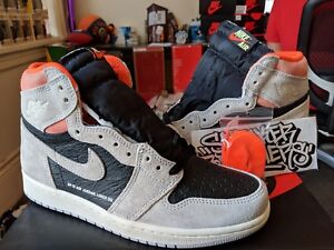 air jordan 1 grey black crimson