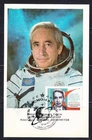 Soviet Russia 1978 space maxi card astronaut K.Feoktistov