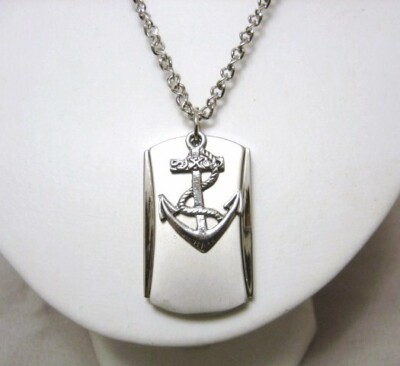 DOG TAGS photo frame pieces MENS NECKLACE SET BOYS