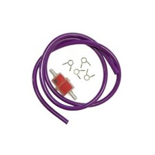 Purple Fuel Line Hose Inline Fuel Filter for Dirt Bike ATV Quad 50cc 70cc 110cc