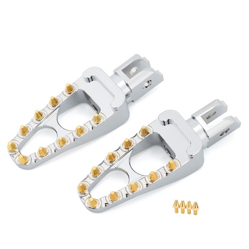 Driver Foot Pegs Floorboards For Harley Softail Street Bob 2018-24 Front Pedal - Picture 77 of 99