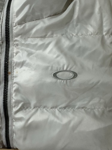 Oakley Jacket Womens X-Large White Outdoors Full Zip Puffer Ladies - Picture 8 of 24